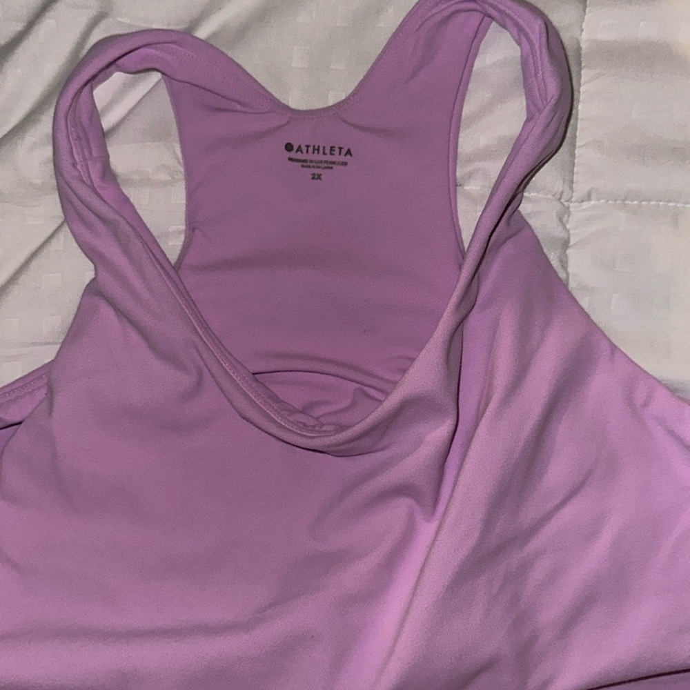 Athleta Lavender Sports Bra
